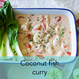 Coconut fish curry