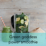 Green goddess power smoothie