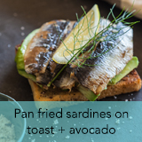 Sardines on toast